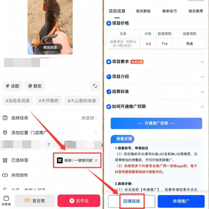 图片[8]-最近疯狂刷屏的【剪映模板】拉新，上手快，月入1w+！-壹器呵成